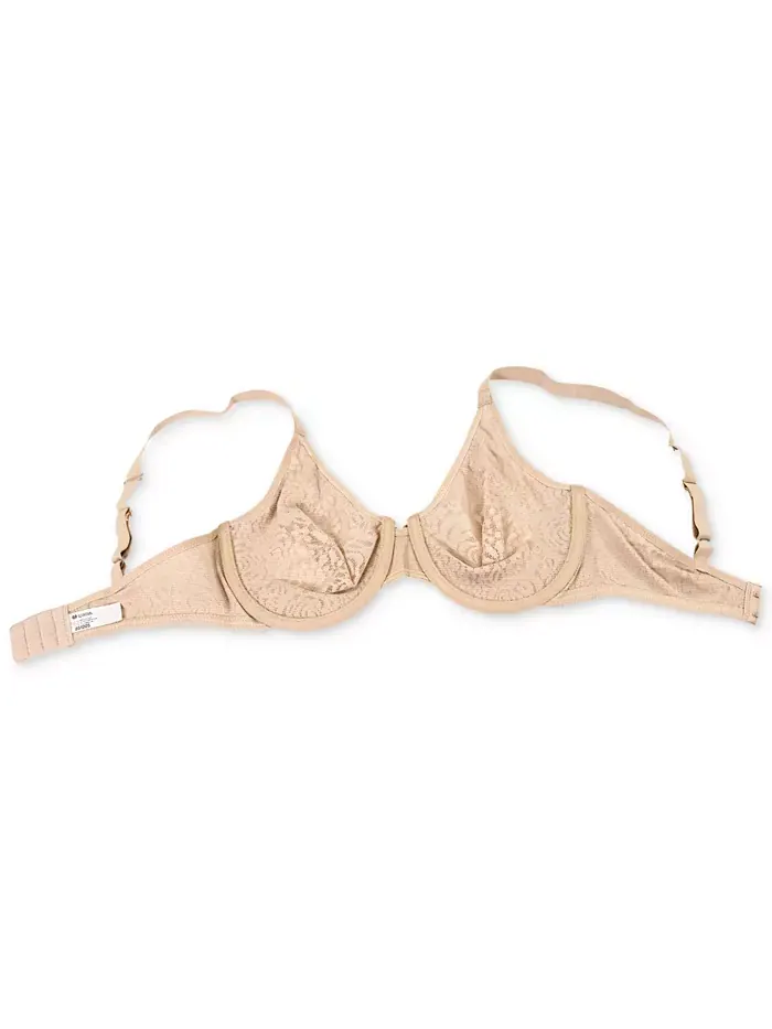 Бюстгальтер с кружевом и косточками Halo Lace Molded Underwire 851205, до чашки G Wacoal — изображение 8 из 8, песочный