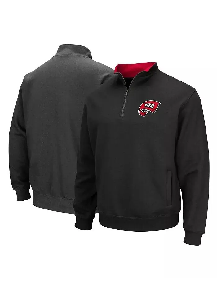 Мужская толстовка с молнией четверти Western Kentucky Hilltoppers Tortugas Colosseum — изображение 1 из 3, красный