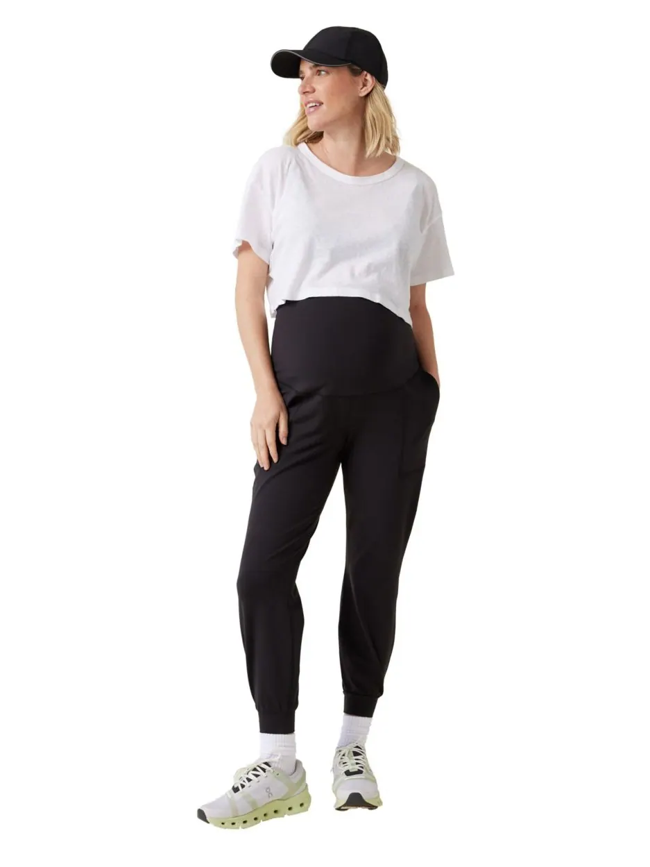 Спортивные брюки для беременных Ingrid + Isabel Live In Active Jogger Pant Ingrid + Isabel — изображение 2 из 6, черный