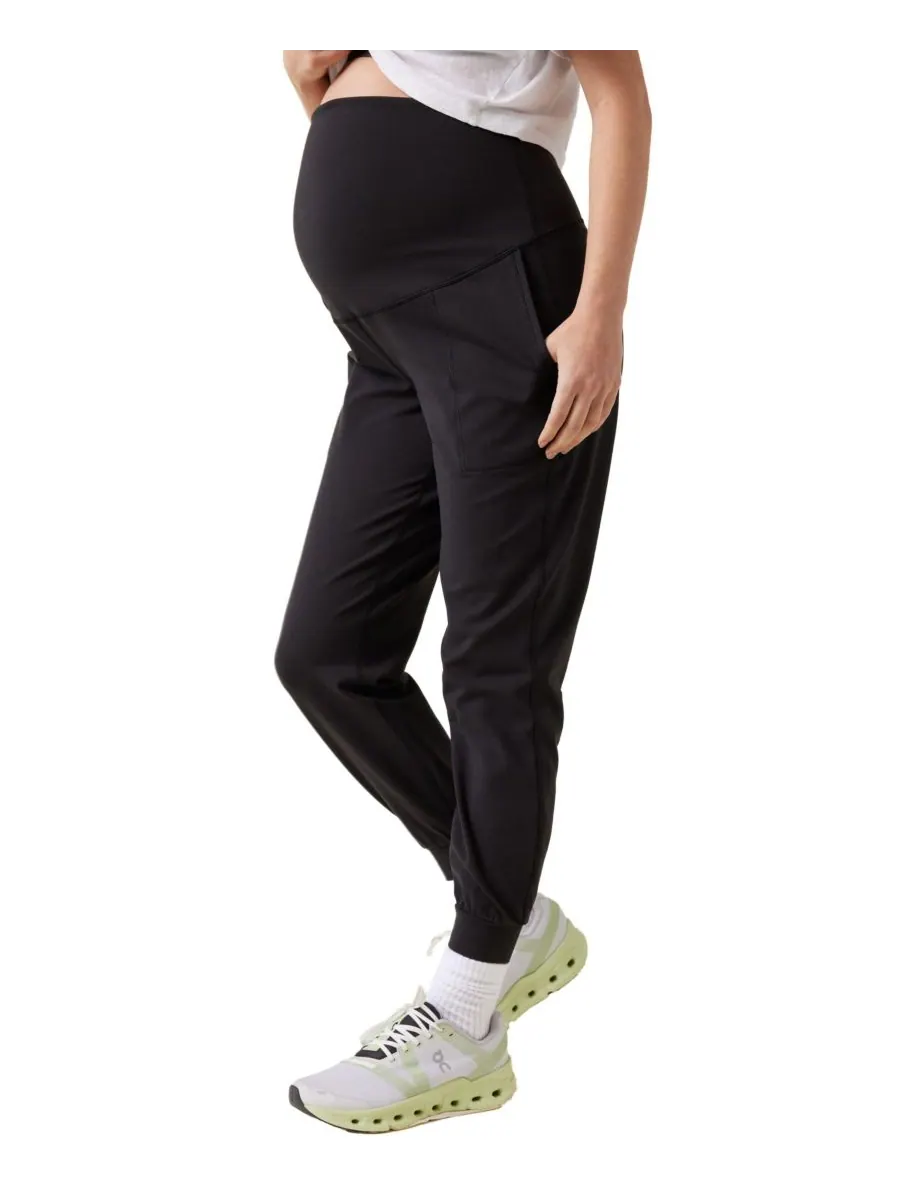 Спортивные брюки для беременных Ingrid + Isabel Live In Active Jogger Pant Ingrid + Isabel — изображение 3 из 6, черный