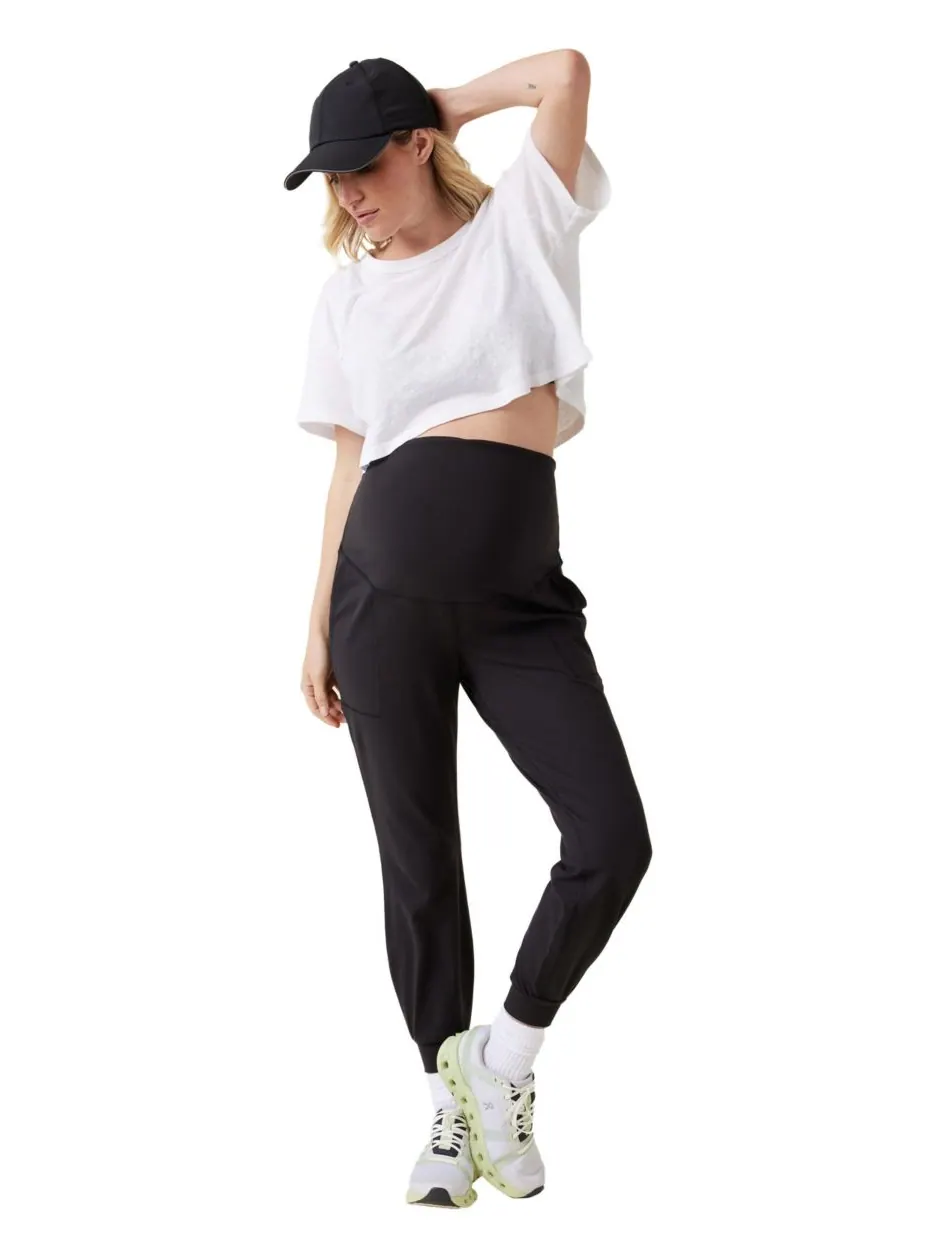 Спортивные брюки для беременных Ingrid + Isabel Live In Active Jogger Pant Ingrid + Isabel — изображение 4 из 6, черный