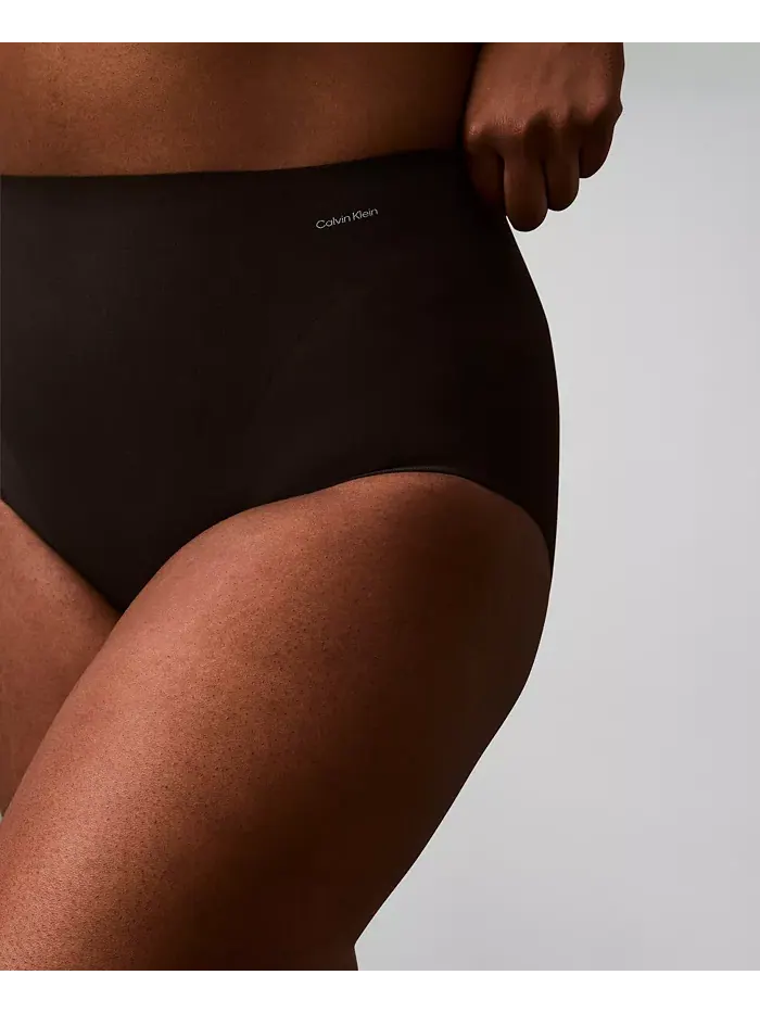 Женское утягивающее нижнее белье Stay-Put Firm Mesh Brief QF8166 Calvin Klein — изображение 4 из 6, черный