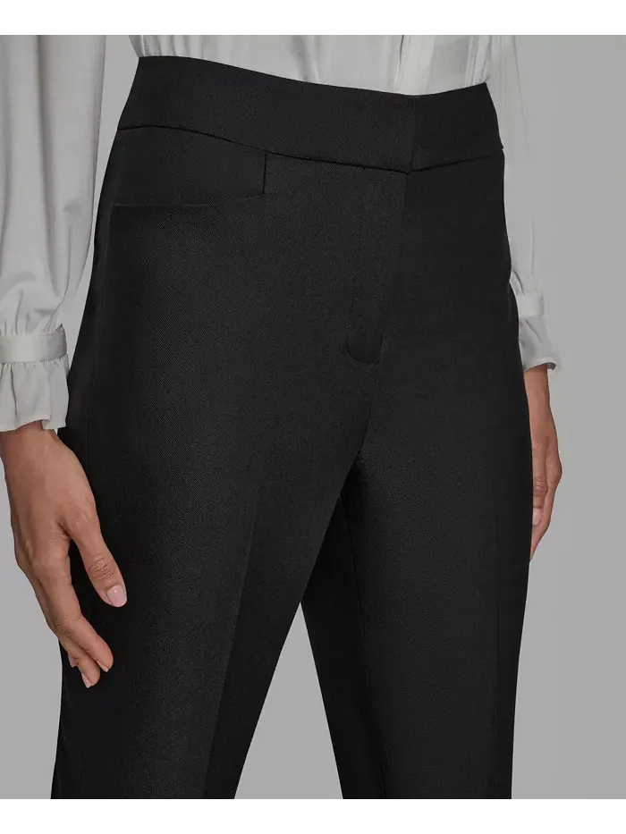 Женские брюки прямого кроя BCBG — изображение 6 из 6, черный