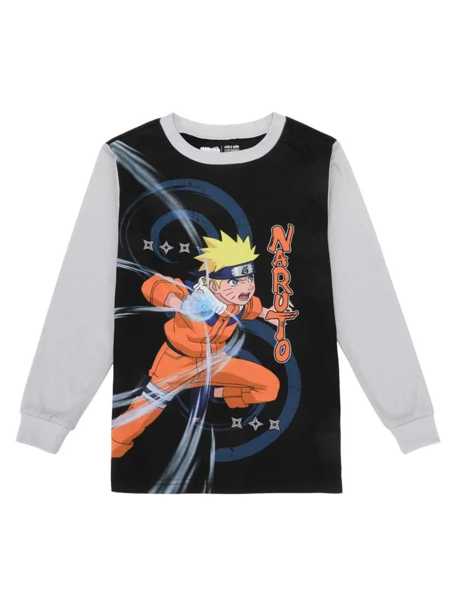 Комплект пижам из 4 предметов Naruto Group Shot, 14 — изображение 2 из 8, синий