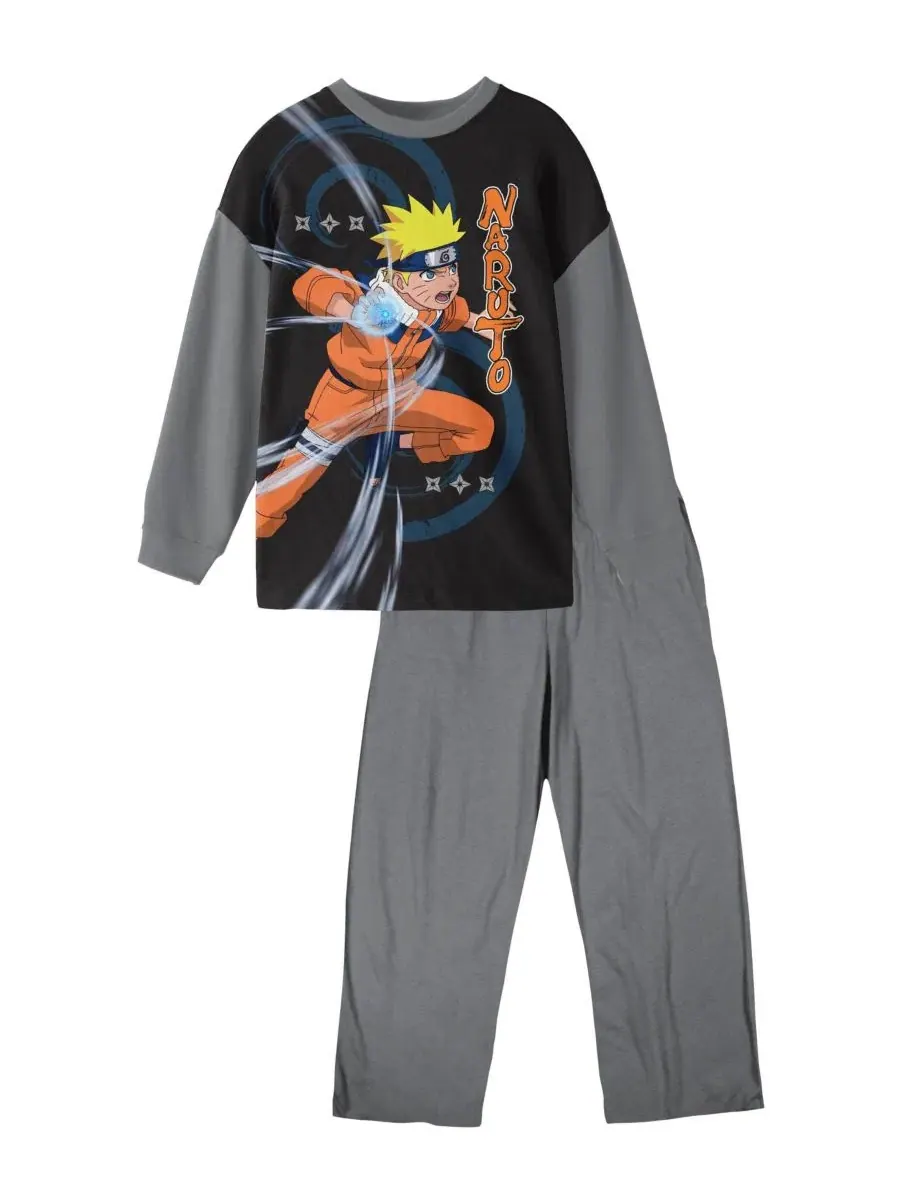Комплект пижам из 4 предметов Naruto Group Shot, 14 — изображение 3 из 8, синий