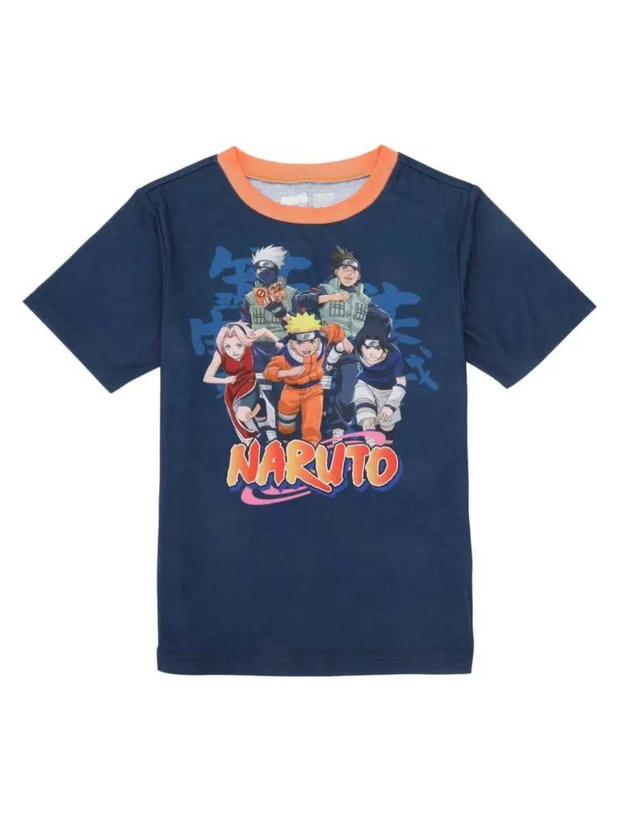 Комплект пижам из 4 предметов Naruto Group Shot, 14 — изображение 6 из 8, синий