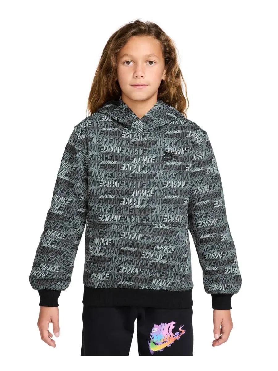 Худи Nike Sportswear Club с длинным рукавом, с капюшоном