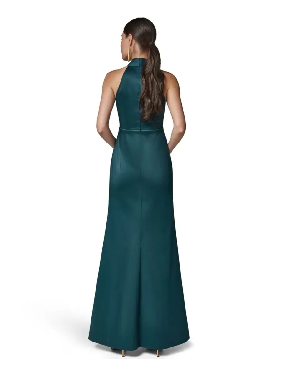 Платье-макси с запахом, без рукавов Donna Karan New York — изображение 5 из 7, неизвестный принт