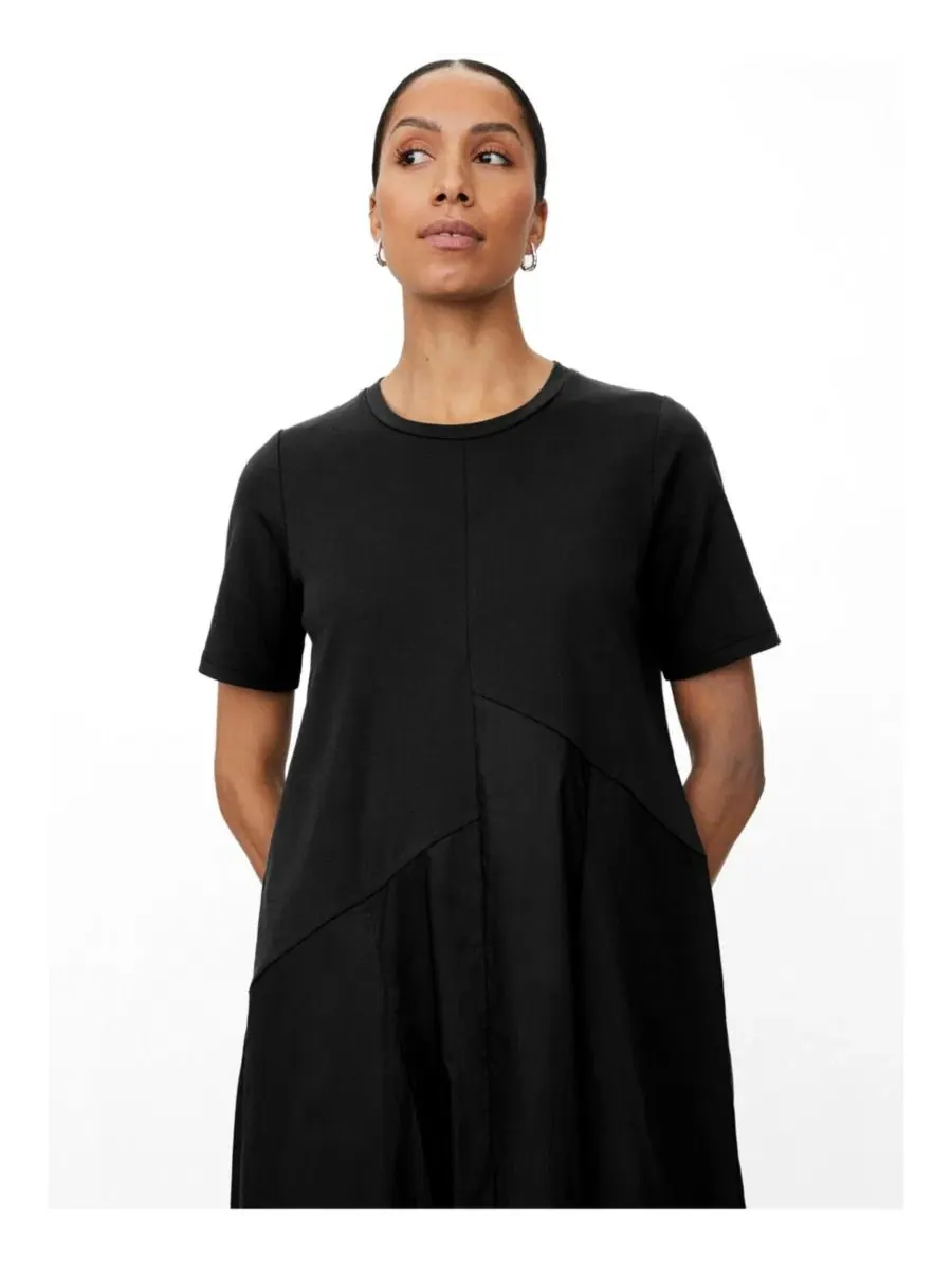 Платье миди с коротким рукавом Manaholin Short Sleeve Midi Dress Masai Copenhagen — изображение 3 из 5, черный