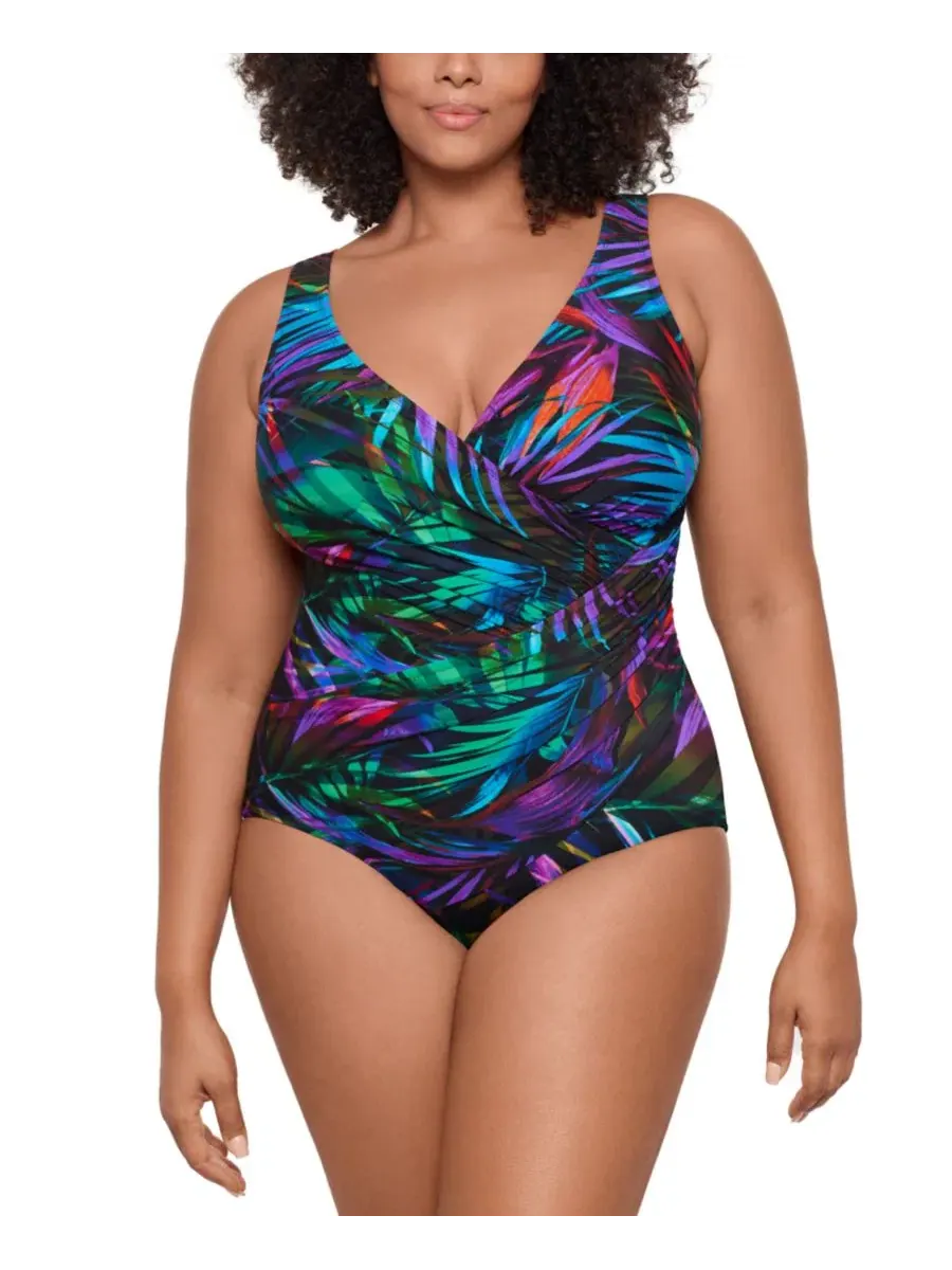 Цельный купальник с утяжкой Oceanus Tummy Control Miraclesuit