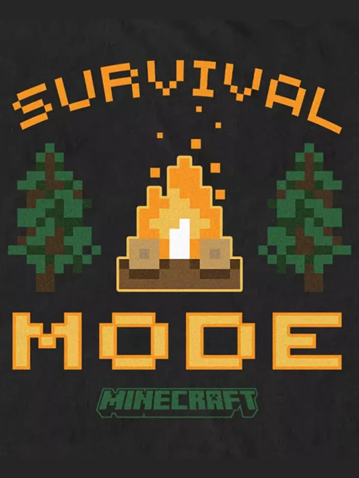 Мужская футболка с коротким рукавом Camp Fire Survival Fifth Sun — изображение 3 из 3, черный