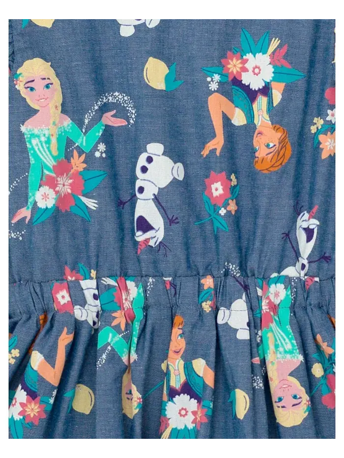 Платье-клеш для девочки Toddler Girls Disney Minnie Mouse Mickey Mouse Daisy Lilo & Stitch Princess — изображение 6 из 6