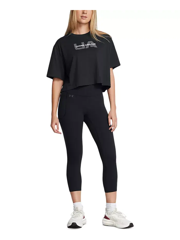 Женские капри Motion Performance Under Armour — изображение 3 из 4, черный