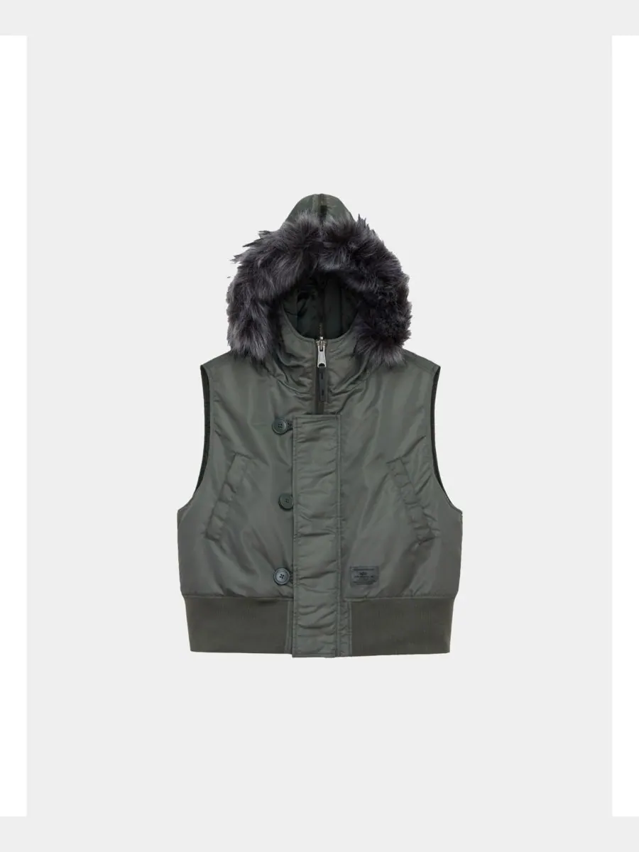 Женский жилет N-2B W Alpha Industries — изображение 2 из 3, серый
