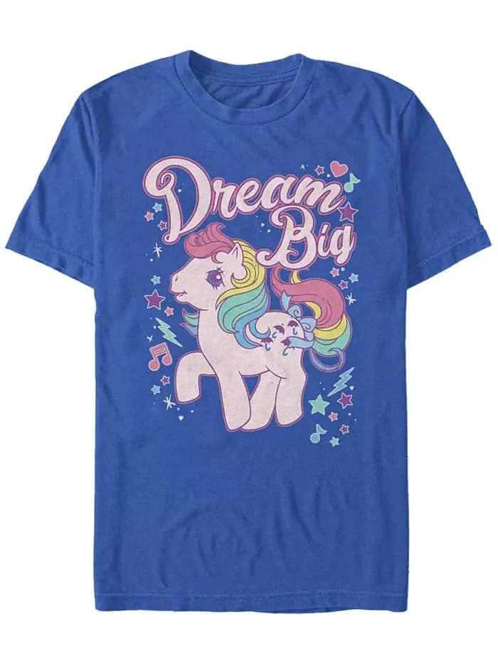 Футболка мужская Dream Big Pony с коротким рукавом и круглым вырезом Fifth Sun — изображение 1 из 1, королевский