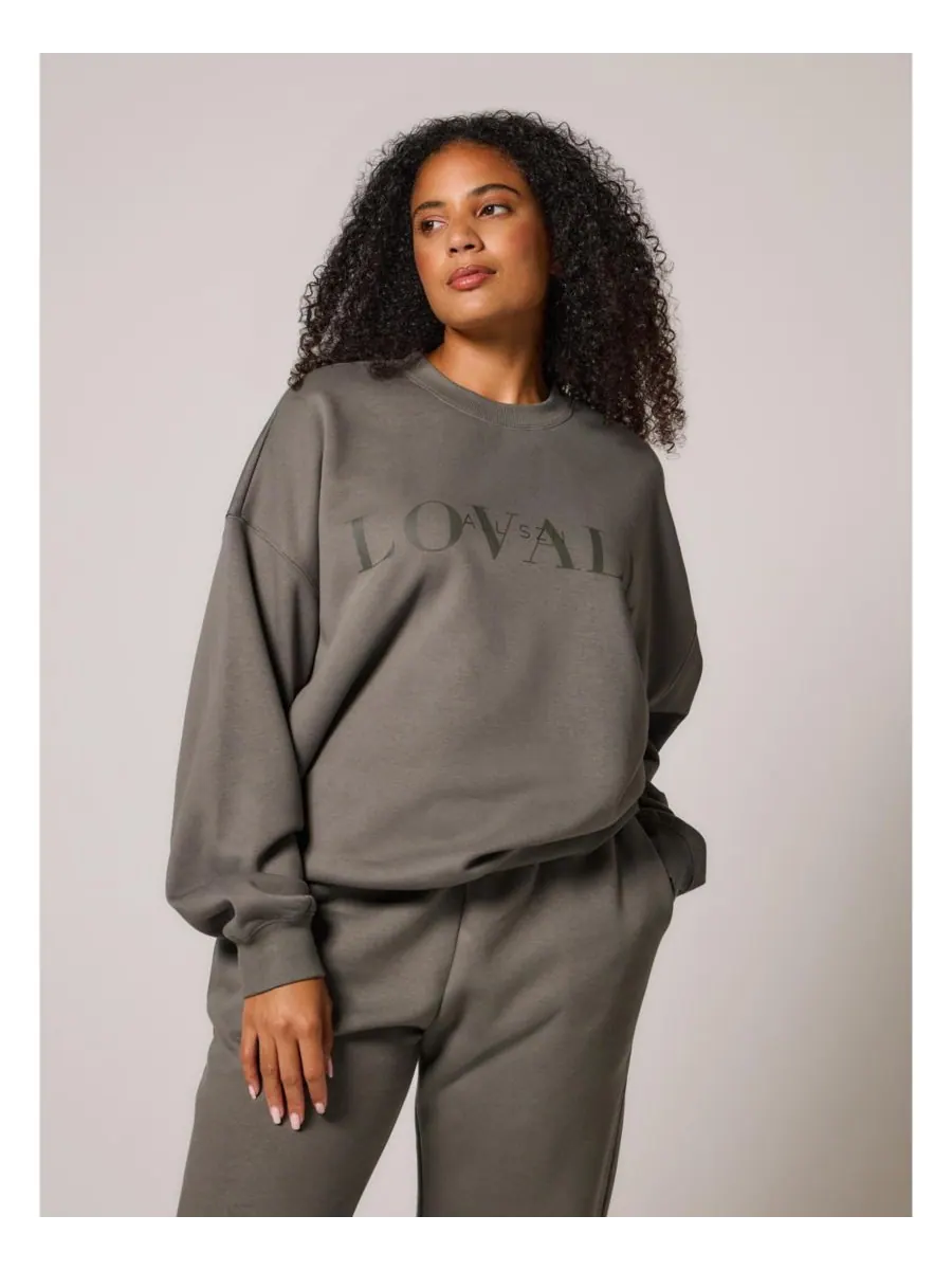 Женская толстовка ALL SZN Organic Oversized, размер Four LOVALL