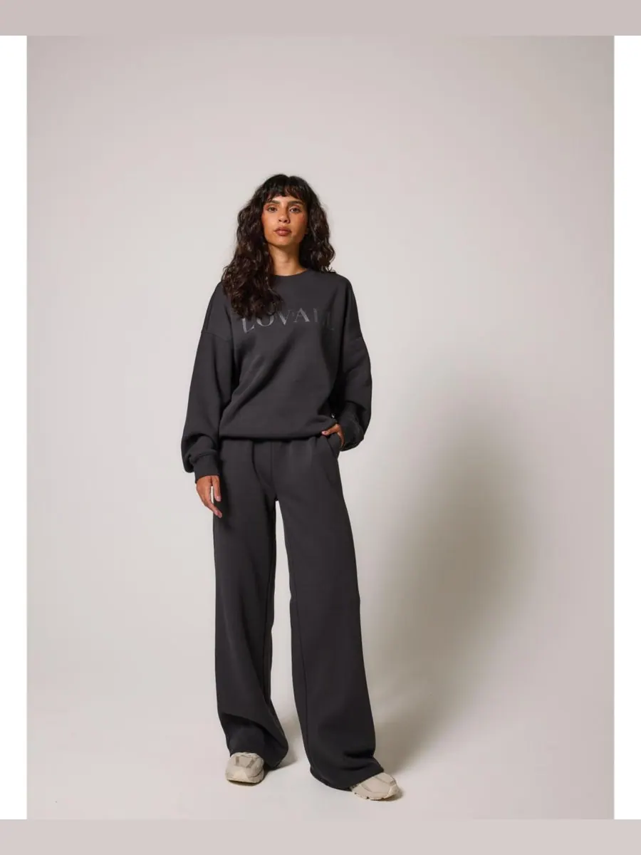 Женская толстовка ALL SZN Organic Oversized, размер Four LOVALL — изображение 3 из 5, тень