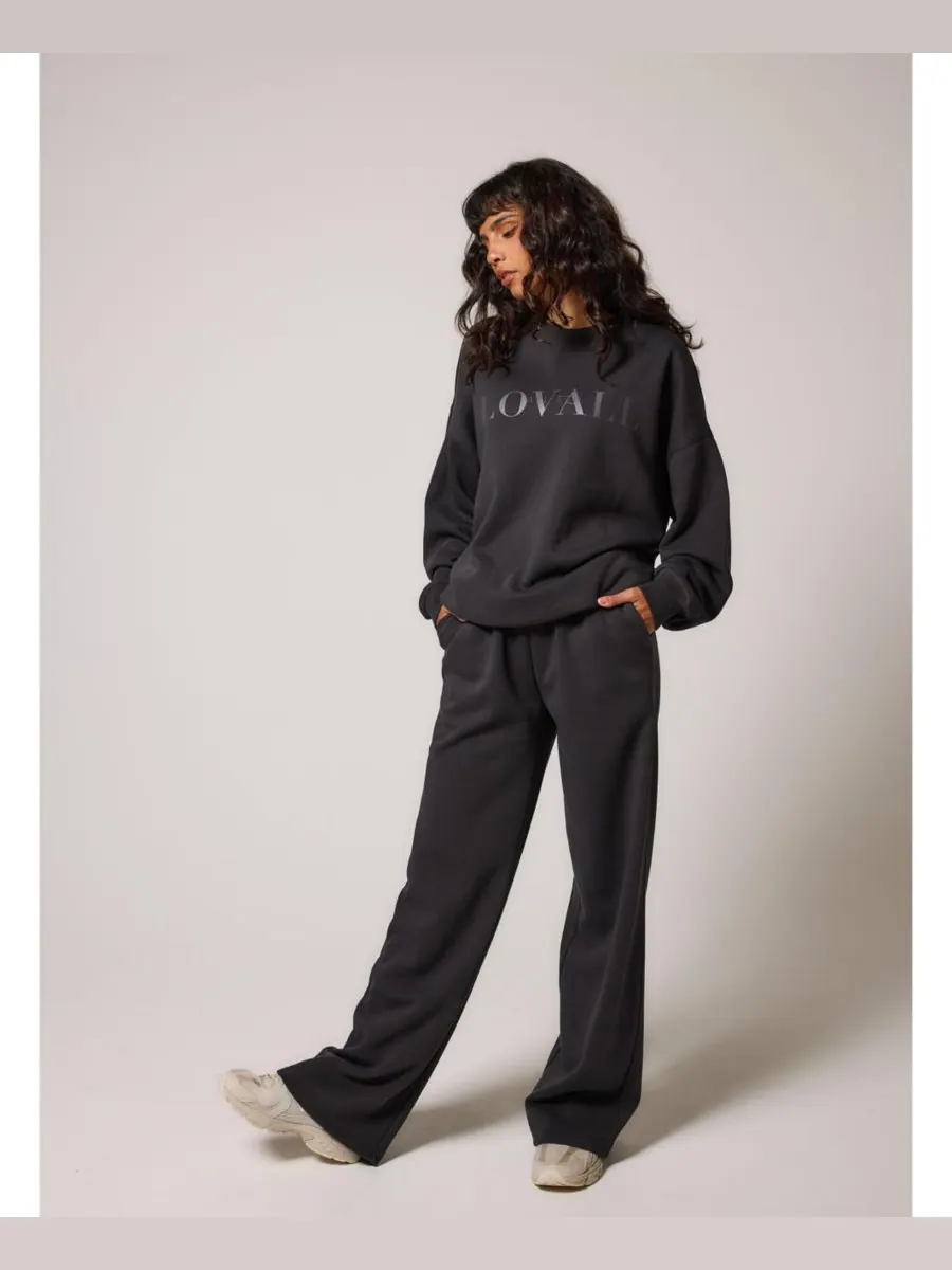 Женская толстовка ALL SZN Organic Oversized, размер Four LOVALL — изображение 4 из 5, тень