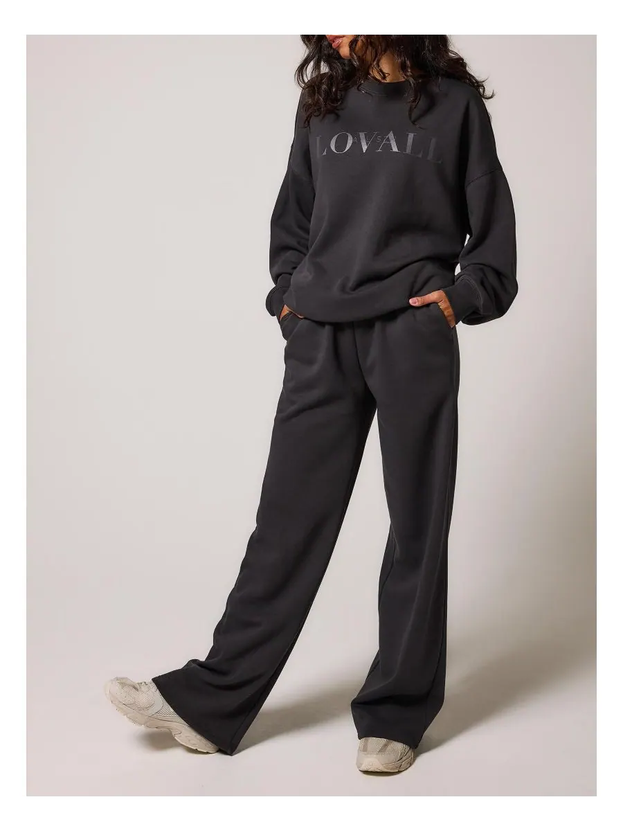 Женская толстовка ALL SZN Organic Oversized, размер Four LOVALL — изображение 5 из 5, тень