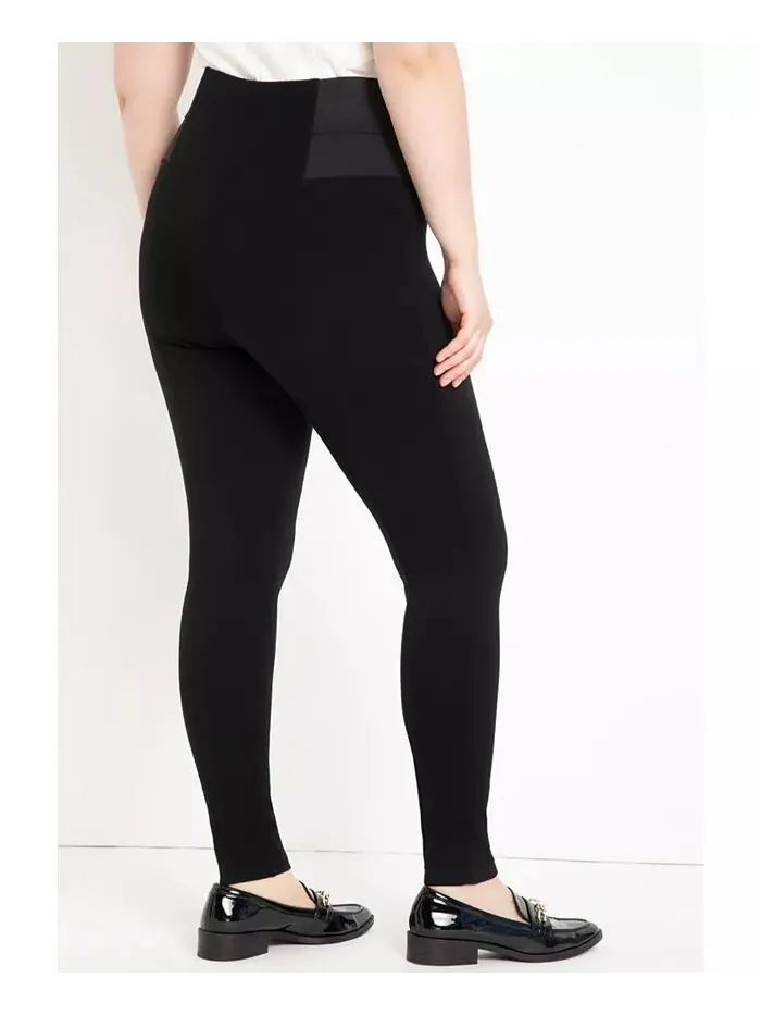 Женские леггинсы Miracle Flawless Plus Size ELOQUII — изображение 3 из 3, черный