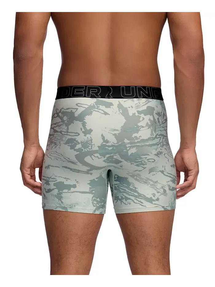 Комплект трусов Under Armour Performance Assorted 6" Boxer Briefs, 3 предмета — изображение 3 из 3, черный