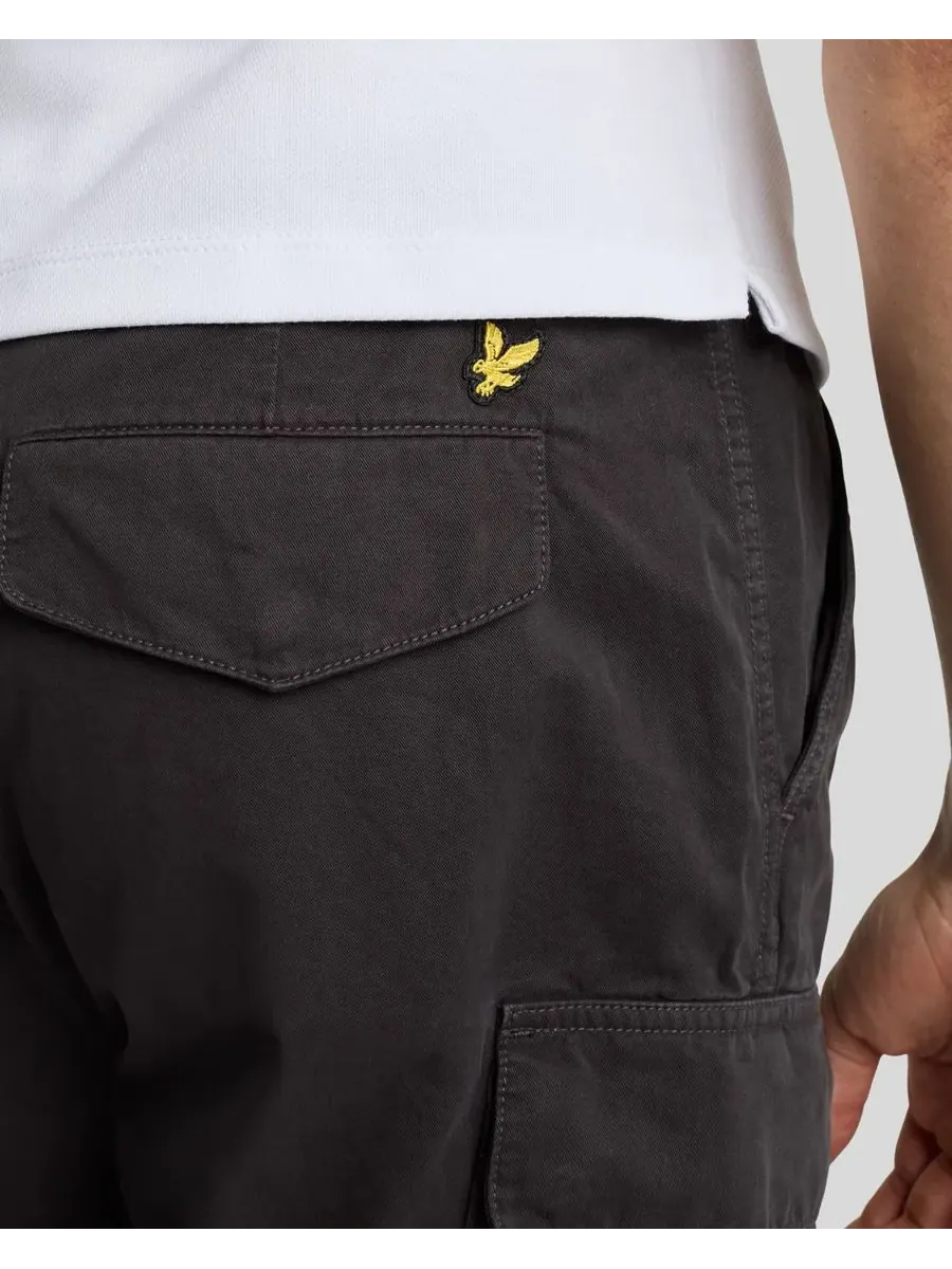 Мужские шорты-карго Lyle & Scott — изображение 4 из 8, серый