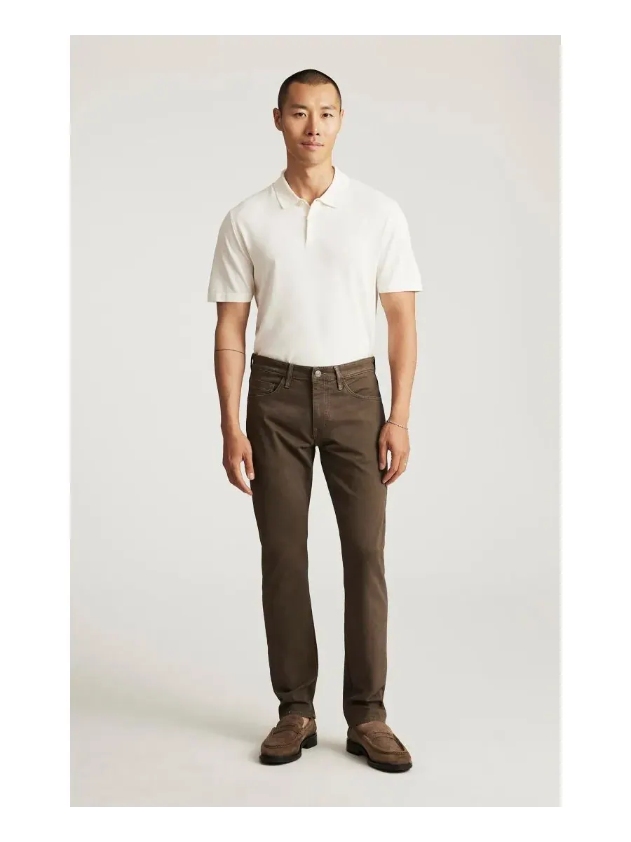 Mavi Jeans Мужские спортивные брюки Marcus Slim Straight Leg коричневого цвета — изображение 1 из 3, коричневый