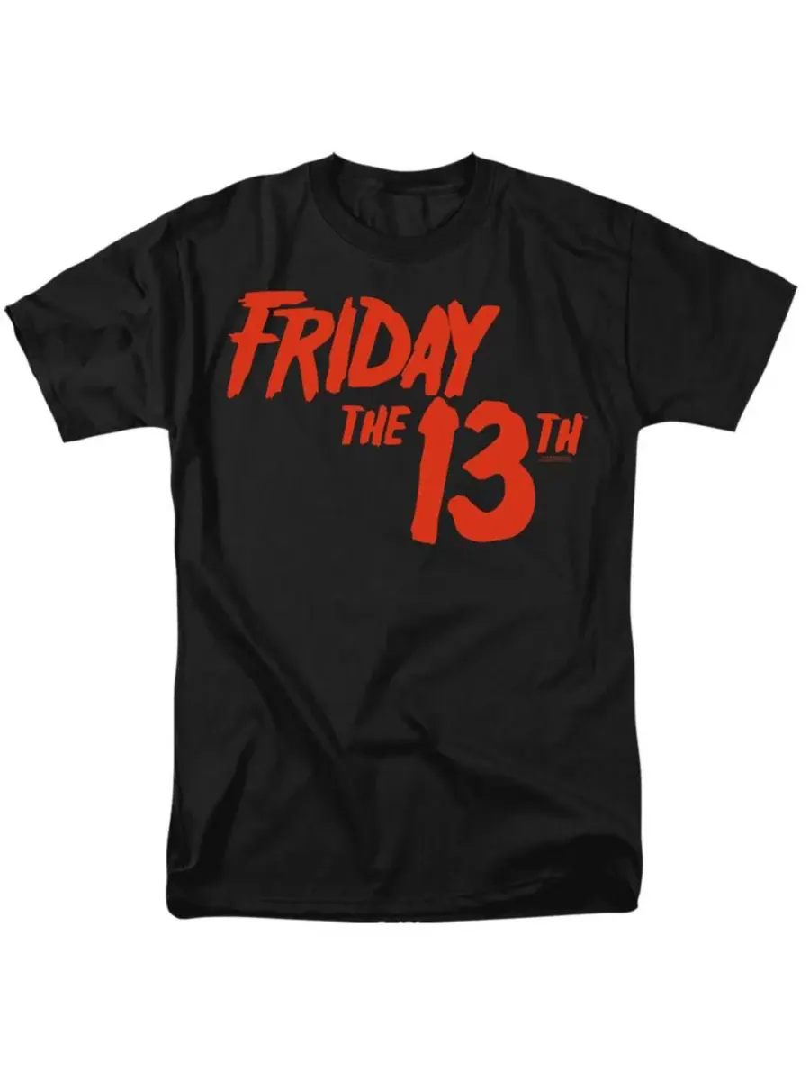 Мужская футболка с логотипом Friday The 13th — изображение 1 из 3, черный