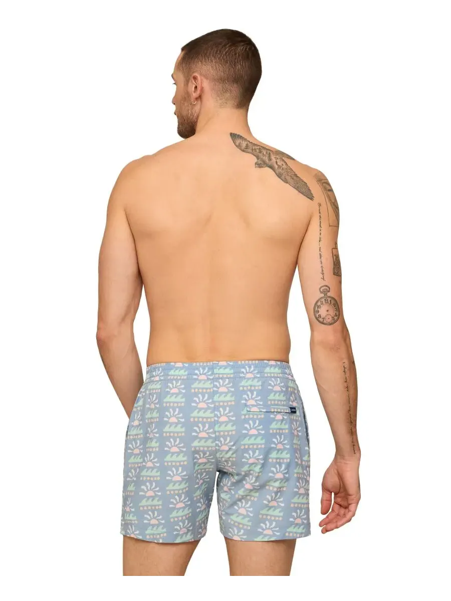 Мужские плавки The Easygoers Classic 5,5 дюймов Chubbies — изображение 3 из 3, синий
