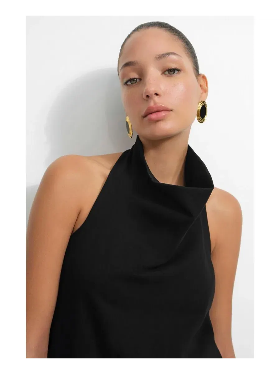 Платье-миди Denali Dress Marcella — изображение 6 из 8, черный