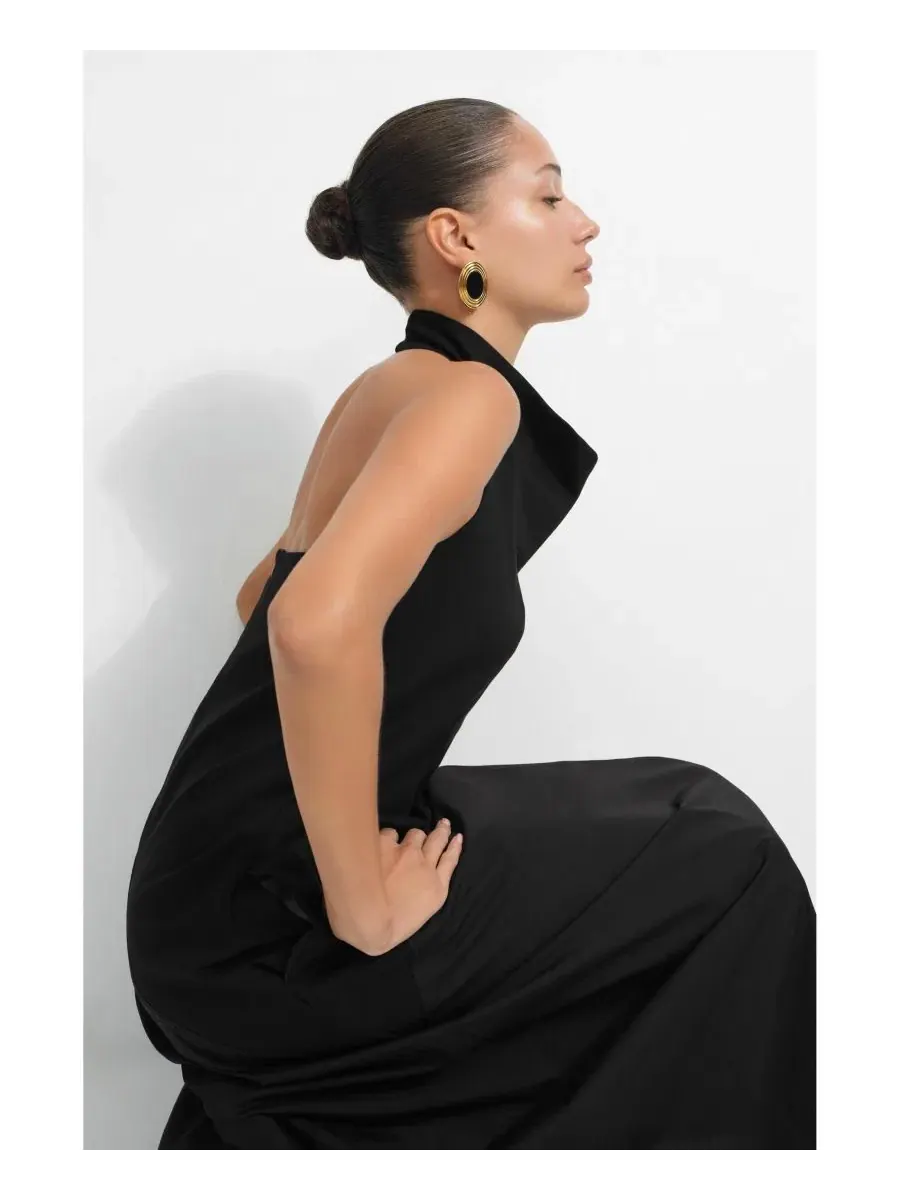 Платье-миди Denali Dress Marcella — изображение 7 из 8, черный
