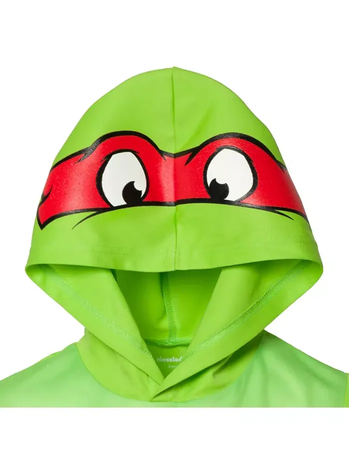 Спортивный комплект для мальчиков Raphael: футболка с сетчатыми вставками и шорты TEENAGE MUTANT — изображение 6 из 8