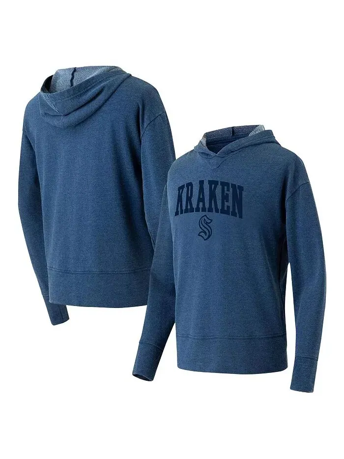 Женская толстовка с капюшоном Deep Sea Navy Seattle Kraken Volley Concepts Sport
