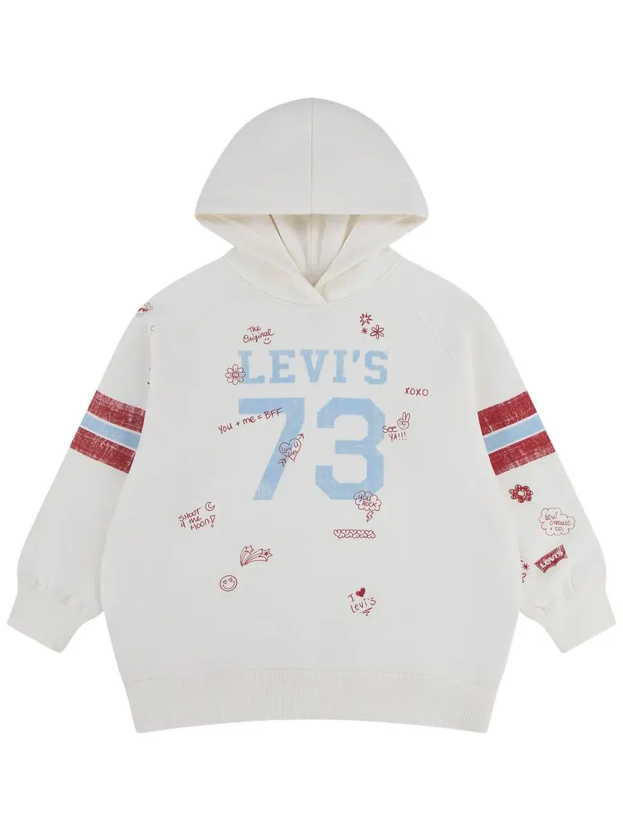 Худи оверсайз с принтом Varsity Levi's