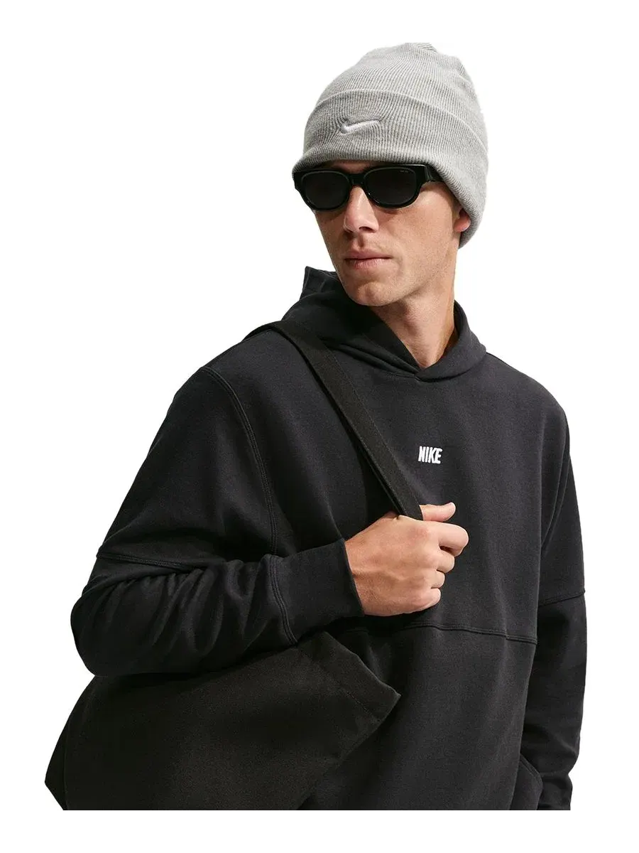 Худи Nike Sportswear Club Varsity — изображение 2 из 7, черный/белый
