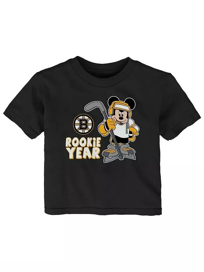 Комплект футболок и шорт для малышей Boston Bruins Disney Rookie Year Outerstuff — изображение 3 из 3