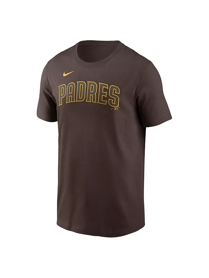 Мужская футболка Jackson Merrill San Diego Padres с именем и номером — изображение 3 из 3, коричневый