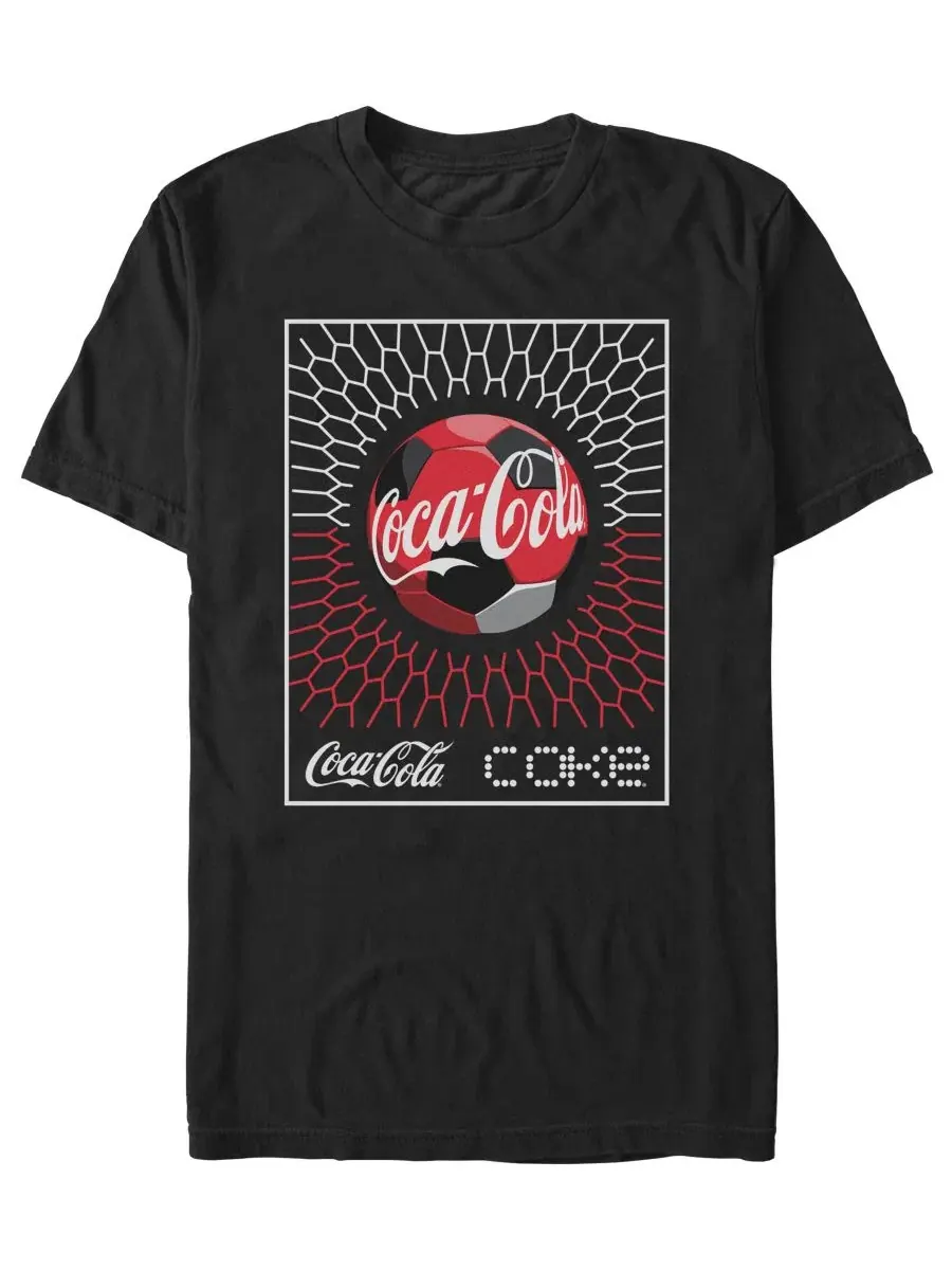 Футболка с графическим принтом Coca-Cola Fifth Sun — изображение 1 из 3, черный
