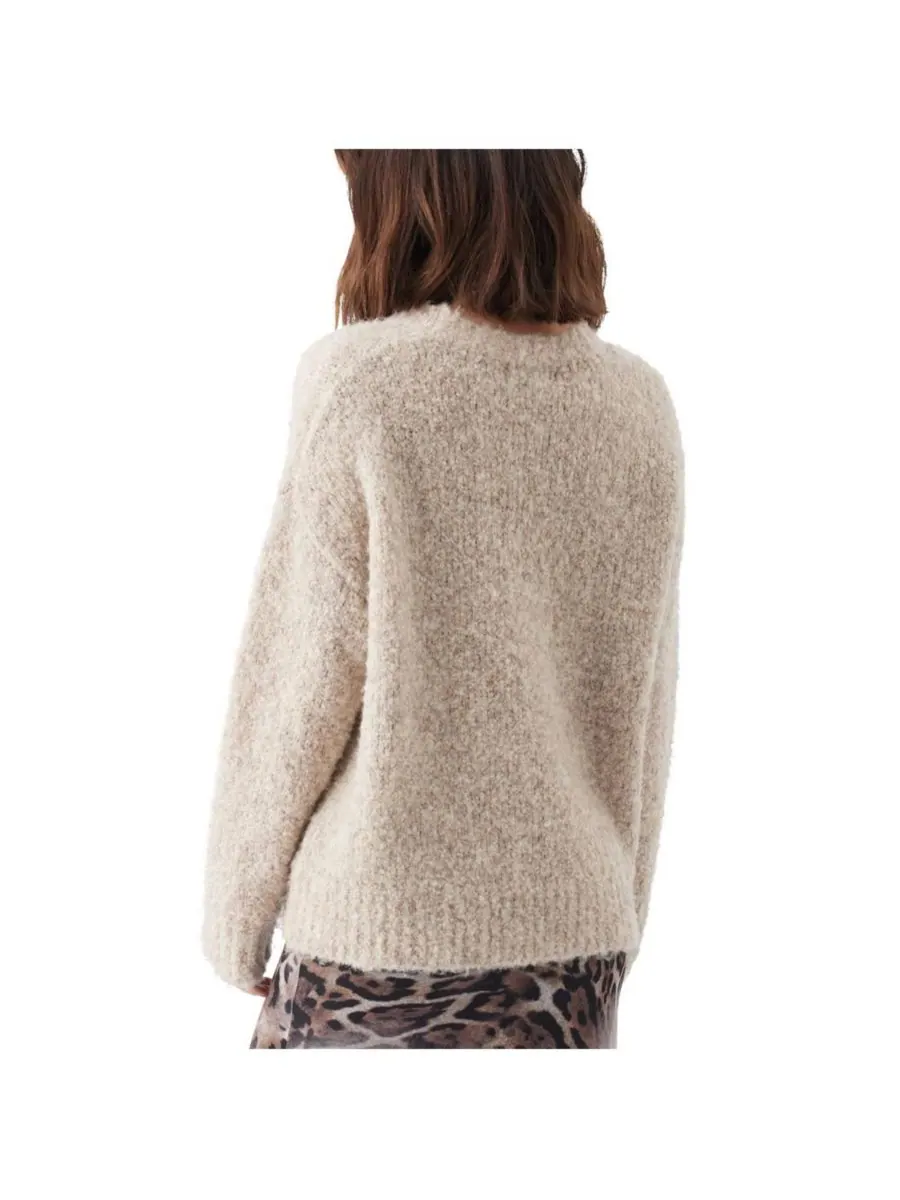 Вязаный комбинезон для беременных Theo Cosy Knit Ripe Maternity — изображение 3 из 4, бежевый