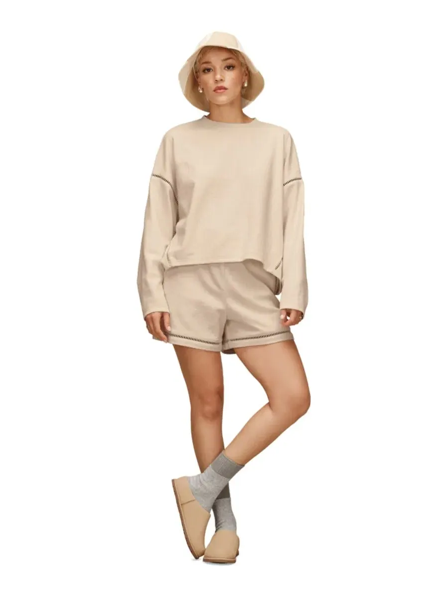 Женская футболка UGG Hayvie с круглым вырезом UGG — изображение 1 из 7, прозрачный