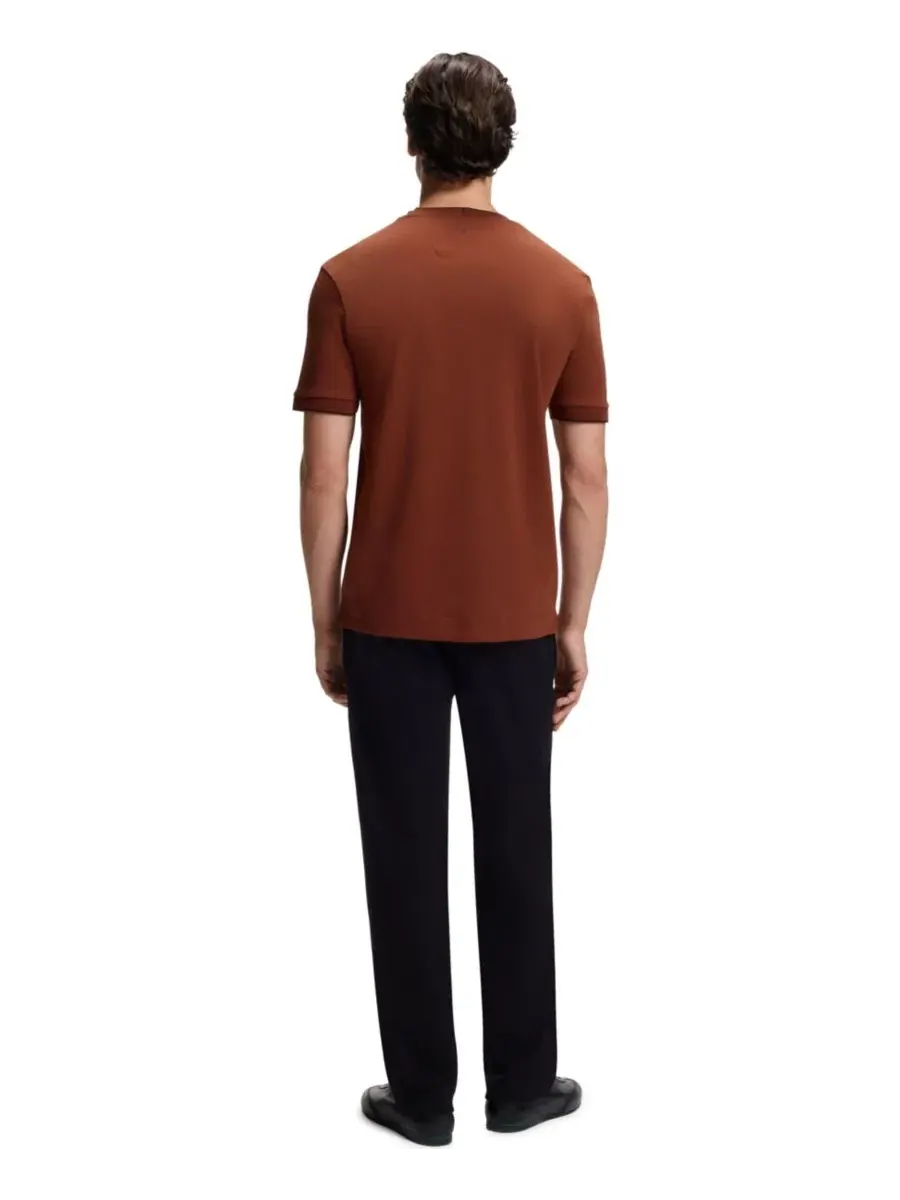 Футболка с длинным рукавом BOSS x Aston Martin Mercerized Cotton Regular-Fit T-Shirt Hugo Boss — изображение 2 из 5