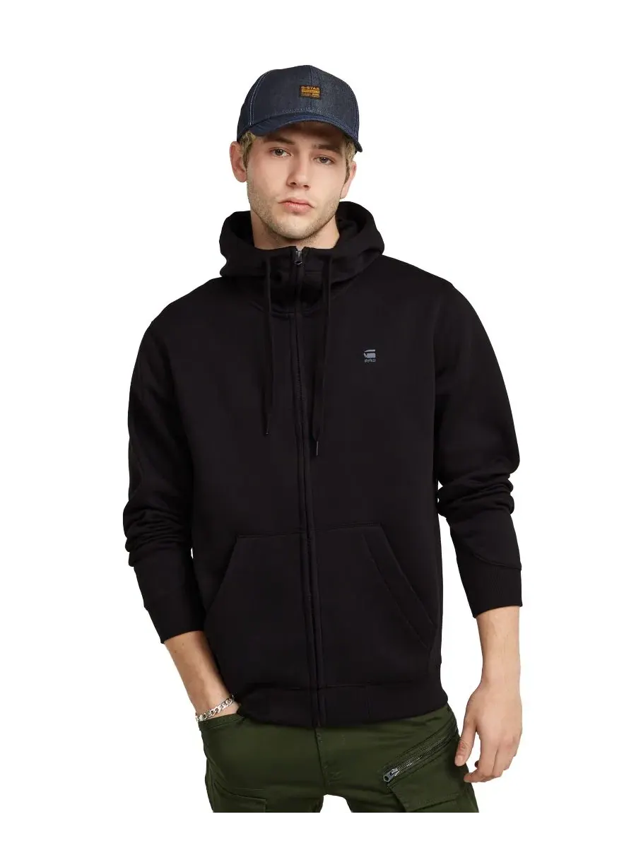 Худи с капюшоном на молнии Premium Full-Zip G-Star Raw