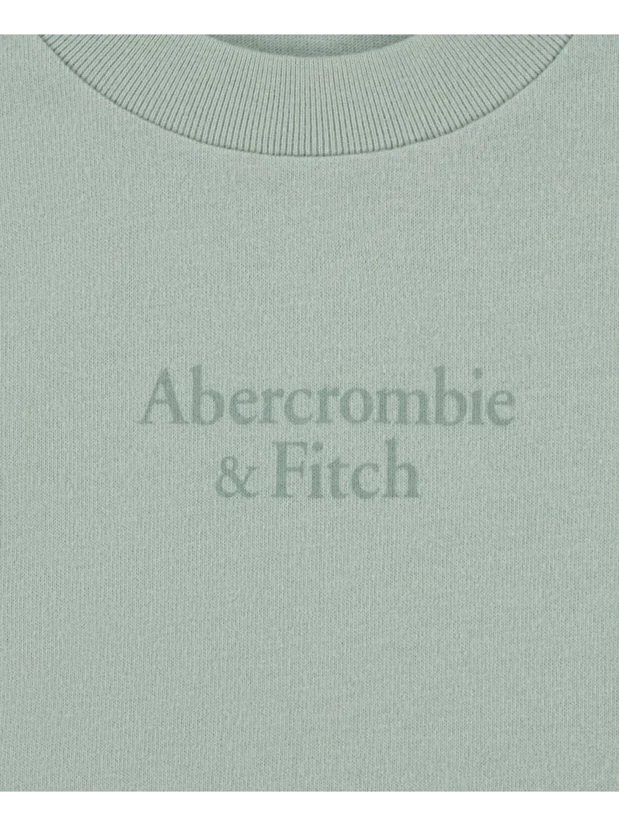 Детские футболки для мальчиков 2T-5T с классическим логотипом Abercrombie Kids — изображение 3 из 3, зеленый