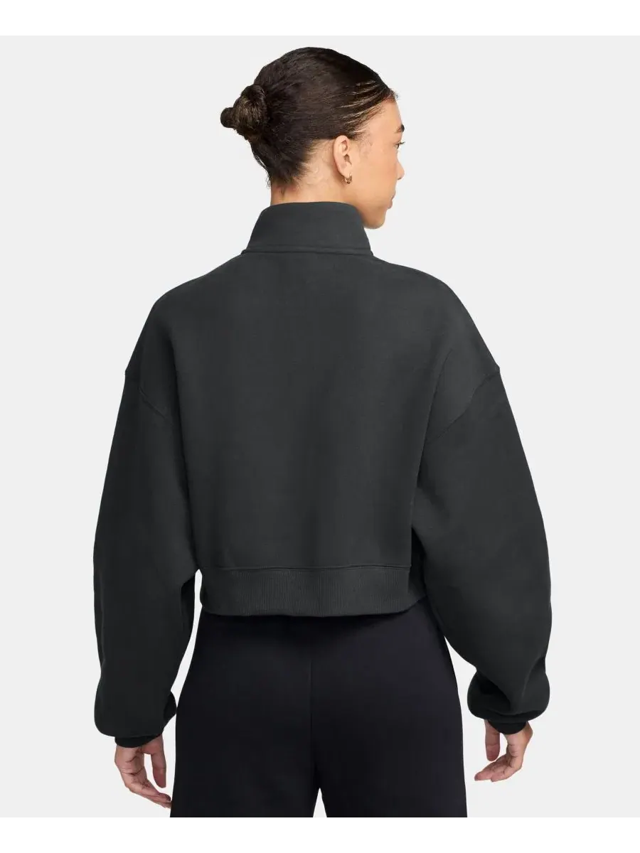 Свитшот-худи Nike Studio Fleece — изображение 3 из 3, черный