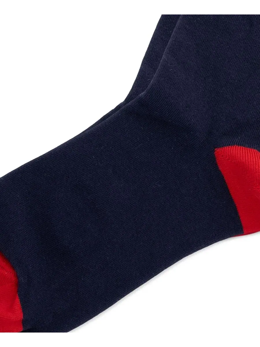 Женские носки с изображением флага Polo Ralph Lauren — изображение 2 из 3, темно-синий