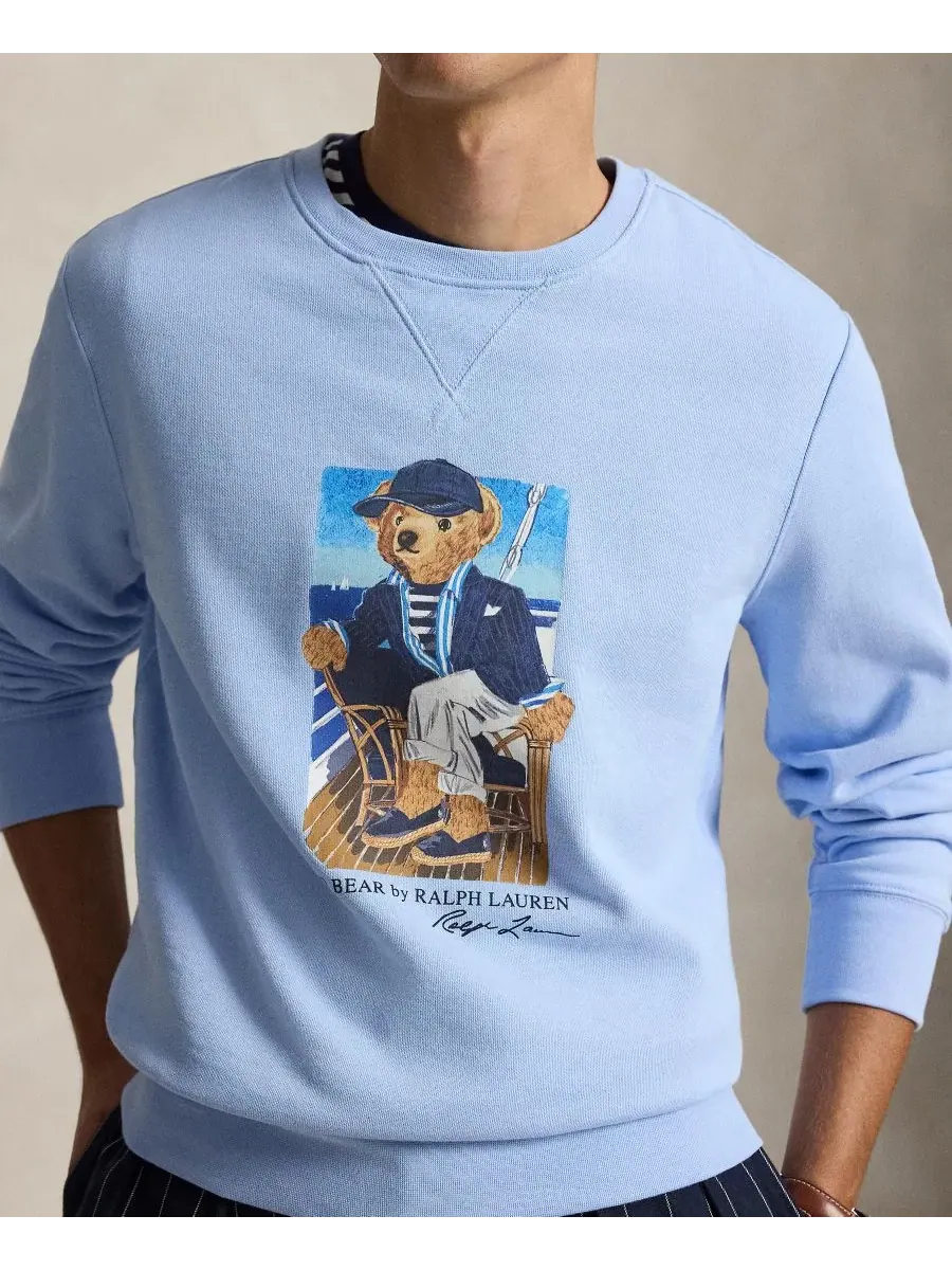 Свитшот с длинным рукавом Polo Ralph Lauren — изображение 3 из 5, синий