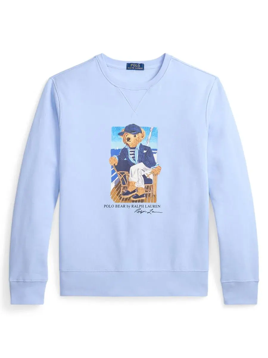 Свитшот с длинным рукавом Polo Ralph Lauren — изображение 5 из 5, синий