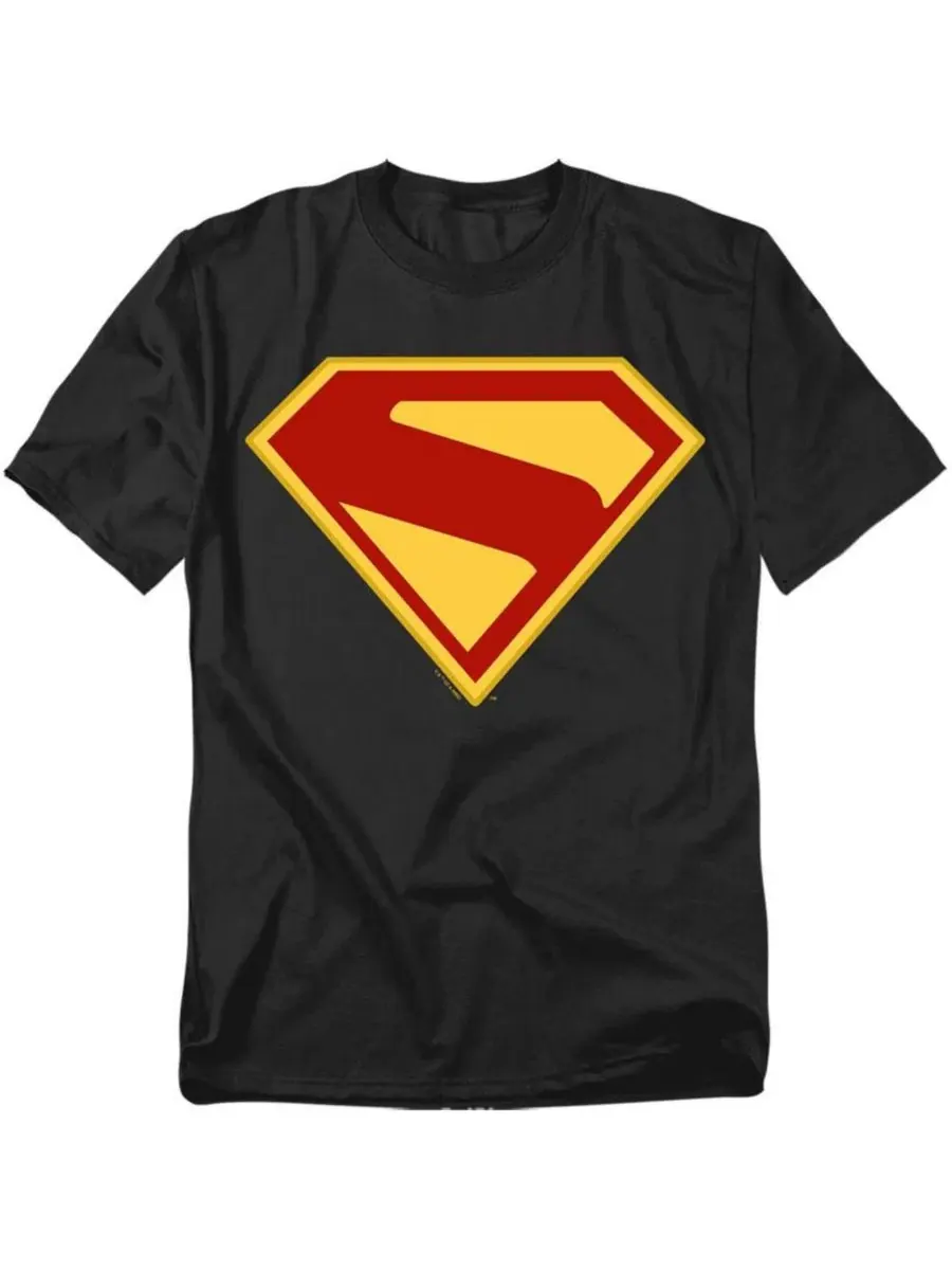 Футболка с длинным рукавом Superman — изображение 1 из 3, черный