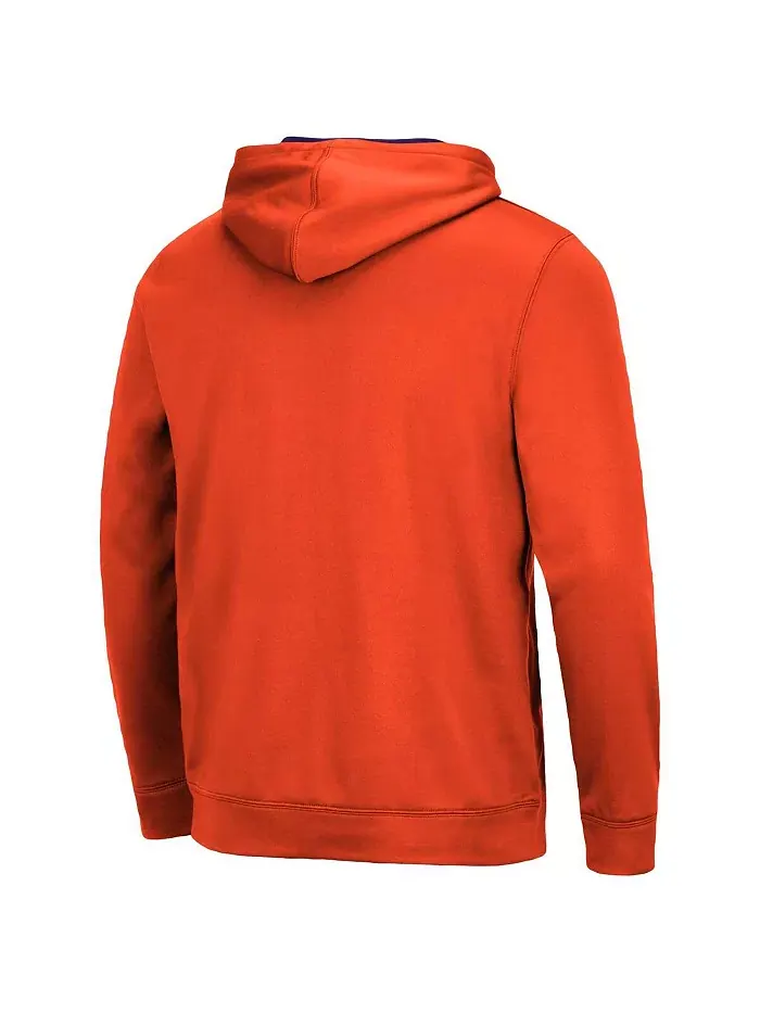 Мужская толстовка с капюшоном Clemson Tigers Resistance Colosseum — изображение 5 из 5, фиолетовый