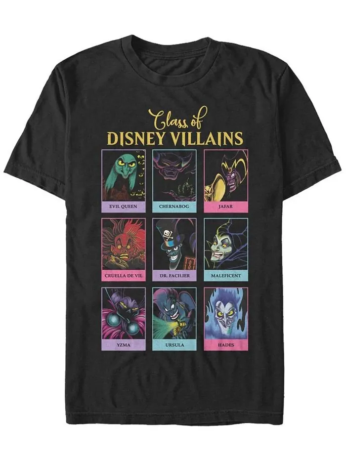 Мужская футболка с короткими рукавами и круглым вырезом Villains Year Book Fifth Sun — изображение 1 из 1, черный